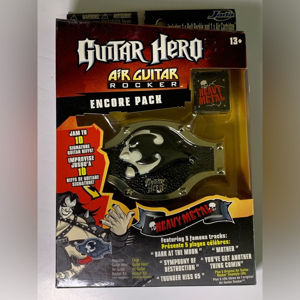 Guitar Hero Air Guitar Rocker Encore heavy metal Pack